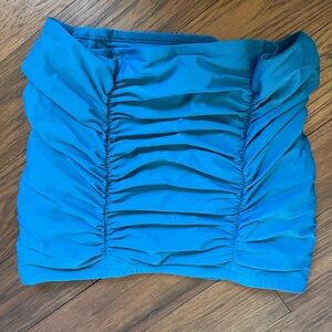 Raisens Curve Swim Skirt Bottoms sz 22 Blue Ruched